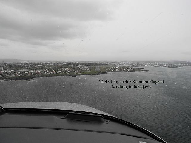 Approach Reykjavik Airport