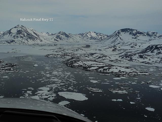 Kulusuk Runway in sight