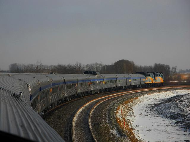 The Canadien between Edmonton and Winnipeg