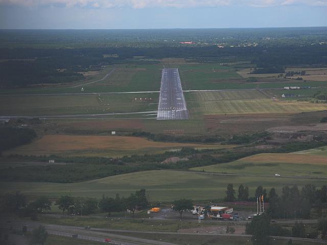 Final runway 34 Kalmar