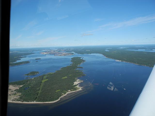 Luleå airport approach