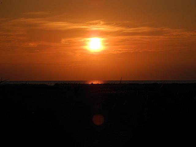 sunset in the Sejerøbugten