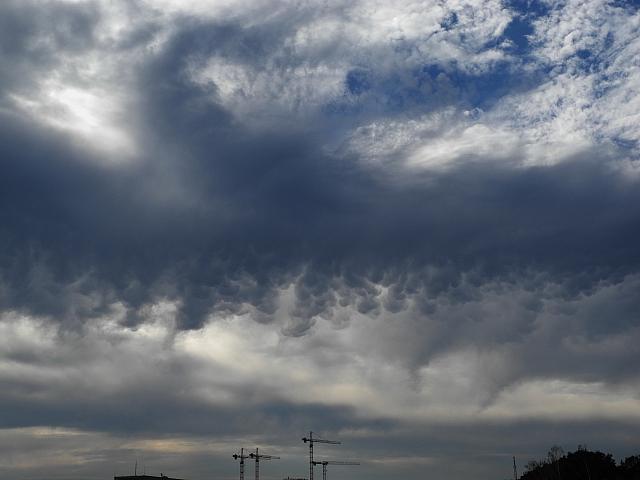 Cumulus Mammatus near Niederfinow