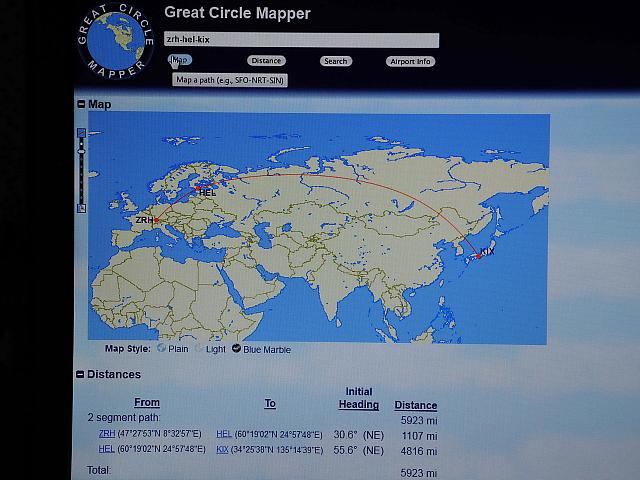 The great circle mapper / http://www.gcmap.com/