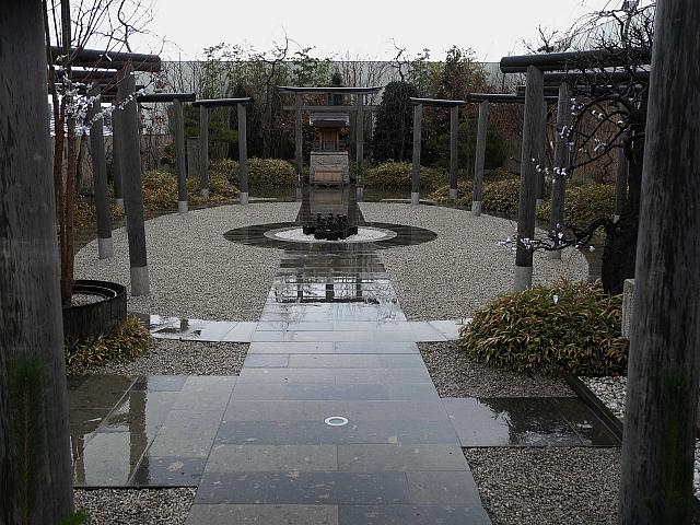 railway shrine on top of Hakata station