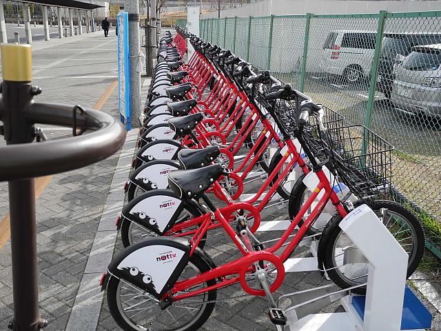 Cycle rental, not a foreign concept in Tokyo