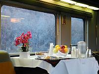 Travel in VIA RAIL dining car means travel in style