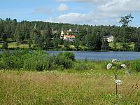 Our friends show us the picturesque landscape of Central Sweden