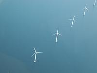 more and more wind farms ideally positioned in the Sea between Jutland and Zealand