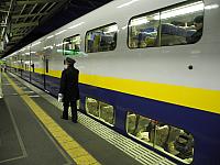 we changed in Takasaki to travel  withE4 Max Shinkansen to Tokio