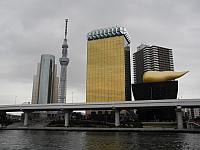 The main building of the Asahi Brewery